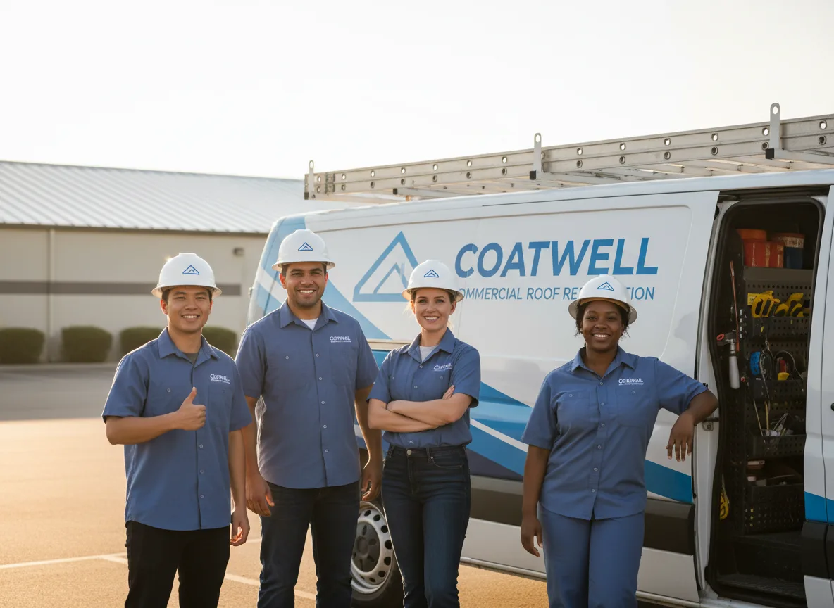 Commercial roof coating company in Allouez, MI